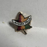 Niagara Falls Ontario Maplr Leaf  Lapel Pin