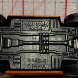 Orange Hatchback 6143-6 Motor Max Diecast Car