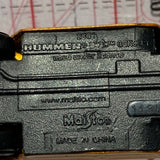 Orange Hummer H2 Concept Maisto Diecast Car