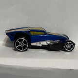 Blue Brutalistic 2006 Mcdonalds Hot Wheels Diecast Car