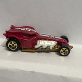 Red Ratical Racer ©2012 Hot Wheels Diecast Car