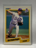 # 116 Bret Saberhagen  Kansas City Royals 1990 Fleer Baseball card