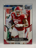 # 379 Rakeem Boyd Rookie Arkansas Razorbacks 2021 Score Football Cards
