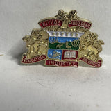 City of Red Deer Coat of Arms Alberta  Lapel Pin