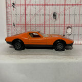 Orange Classic 17 Turbo Lamborghini Miura #817 Yatming Diecast Car