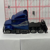 Blue Semi Tractor Truck Motor Max Diecast Car