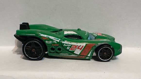 Green Prototype H 24 2007 Hot Wheels Diecast Car
