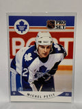 # 539 Michel Petit  Toronto Maple Leafs 90-91 Pro Set Hockey Cards
