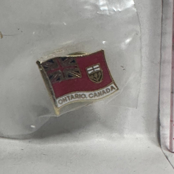 Ontario Province Flag  Lapel Pin
