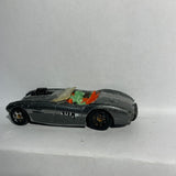 Silver Austin Healey Hot Wheels Diecast Car