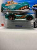 Green Monteracer X-Raycers HYX86 N521 2024 Short Card Hot Wheels Diecast Car