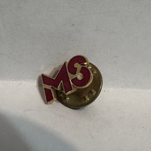 MS Logo  Lapel Pin