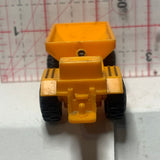 Orange Dump Truck 7332 Unbranded Construction Diecast Car