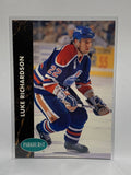 # 274 Luke Richardson  Edmonton Oilers 92-93 Parkhurst Hockey Cards