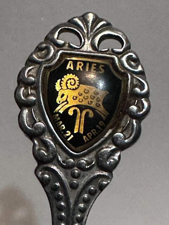 Aries Ram Horoscope Mar 21 Apr 19  Horoscope Souvenir Spoon