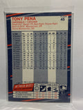 # 45 Tony Pena  St Louis Cardinals 1988 Fleer Baseball Cards