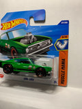 Green King Kuda Muscle Mania JBB33 N521 G1 2025 Short Card Hot Wheels Diecast Car