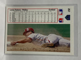 # 267 Lenny Dykstra  Phildelphia Phillies 1991 UD Baseball Cards