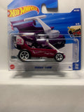 Purple Draggin Wagon HW Rides-Ons JHV10 N521 2024 Short Card Hot Wheels Diecast Car