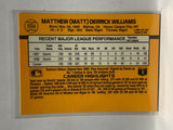 # 594 Matt Williams  San Francisco Giants 1989 Donruss Baseball Cards