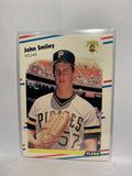 # 340 John Smiley  Pittsburgh Pirates 1988 Fleer Baseball Cards