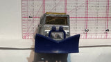 Grey Snow Groomer Plow ©1998 1/75 Matchbox Diecast Car