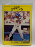 # 202 Chris Gwynn  Los Angeles Dodgers 1991 Fleer Baseball card