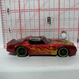 Red Flames '77 Pontiac Firebird Hot Wheels Diecast Car