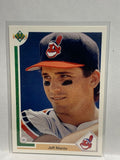 # 238 Jeff Manto  Cleveland Indians 1991 UD Baseball card