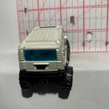 White Zebra Stripes Hummer Jungle Rally Hot Wheels Diecast Car