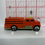 Red International Pumper Fire Truck 2002 Mcdonalds Matchbox Diecast Car