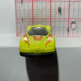 Yellow Sports Racer 9892 Greenbrier Diecast Car