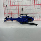 Blue Police Helicopter Unbranded Diecast Car