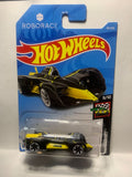 Black Roborace Robocar HW Race Day FYB65 D7C3 G1 2017 Long Card Hot Wheels Diecast Car