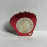 Minor Baseball Assoc Red Deer Glove Canada  Lapel Pin