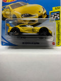 Yellow '20 Toyota Gr Supra HW Speed Graphics GTB76 M521 2018 Short Card Hot Wheels Diecast Car