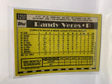 # 125T Randy Veres  Milwaukee Brewers 1990 Topps Baseball Cards
