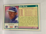 # 182 Gary Pettis  Texas Rangers 1991 Score Baseball Cards
