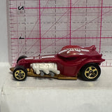 Red Ratical Racer ©2012 Hot Wheels Diecast Car