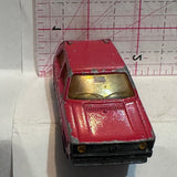 Red Volkswagen VW Golf #210 1/60 Majorette Diecast Car