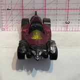 Black Red #2 Tur Boned Charged FYB42 Hot Wheels Diecast Car