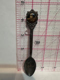 Woodstock Ontario Cow Statue Silver Plated  Ontario Souvenir Spoon
