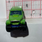 Green Chuckles the Musical Monkey Power Panel Hot Wheels Diecast Car