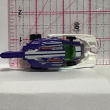 Blue White Sky Boat FYB34 2018 Hot Wheels Diecast Car