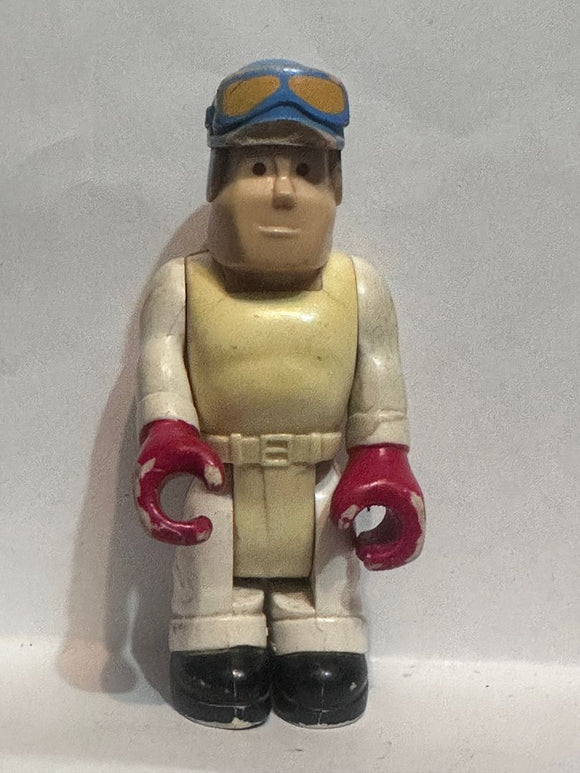 Husky Helper Race Car Driver 1977 Fisher Price Action Figure Toy