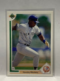 # 675 Hensley Meulens  New York Yankees 1991 UD Baseball Cards