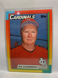 # 113T Red Schoendienst Manager St Louis Cardinals 1990 Topps Baseball Cards