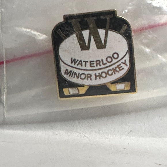 Waterloo Minor Hockey Logo  Lapel Pin