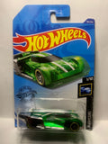 Green Lindster Prototype X-Raycers GHF00 D7C6 2018 Long Card Hot Wheels Diecast Car