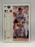 # 358 Rudy Seanez  Cleveland Indians 1991 UD Baseball card